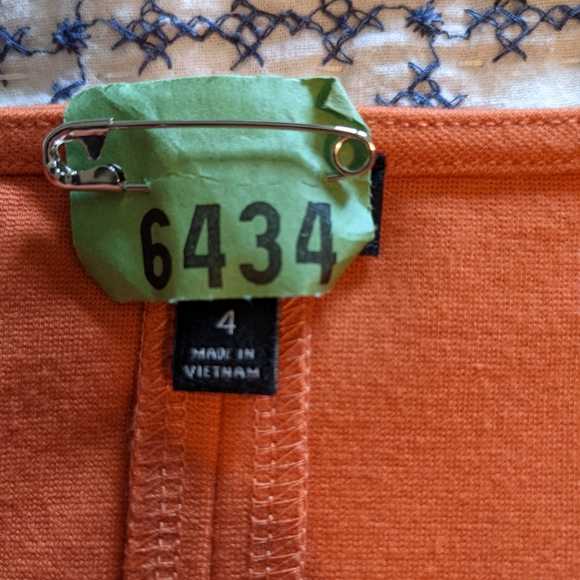 Talbots Color Block Mod Dress - Picture 3 of 4